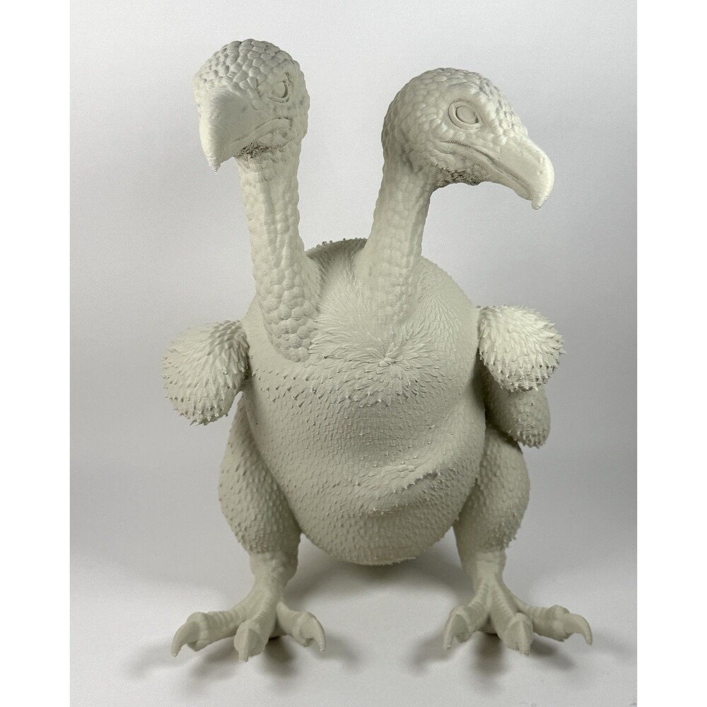 The 7th Voyage of Sinbad 9” Paintable Roc Two Headed Baby Bird Toy For Modeling